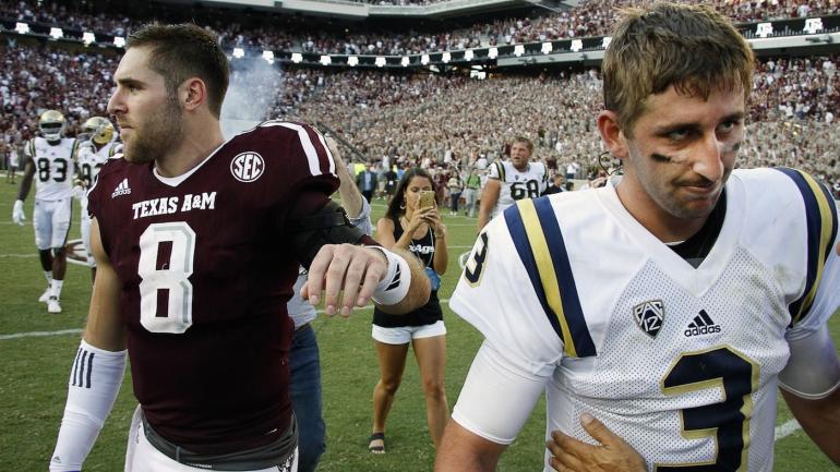 Week 1 Scholar Athletes: Texas A&M's Knight, UCLA's Rosen put on a show