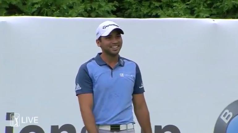 WATCH: Tournament starter announces world No. 1 player as 'Jordan Day'