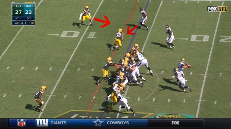 Breaking down the Jaguars' fourth-down play that sealed their loss to the Packers