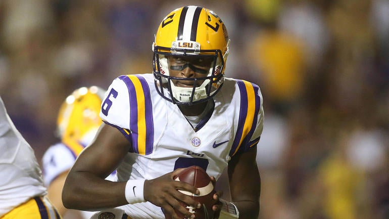 Ex-LSU QB Brandon Harris says at UNC he'll throw 'more than 16 times a game'