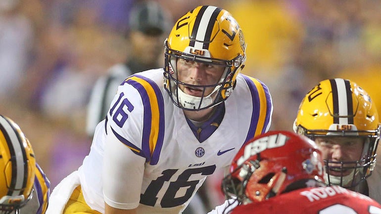 Ed Orgeron: LSU QB Danny Etling undergoes 'minor back procedure'