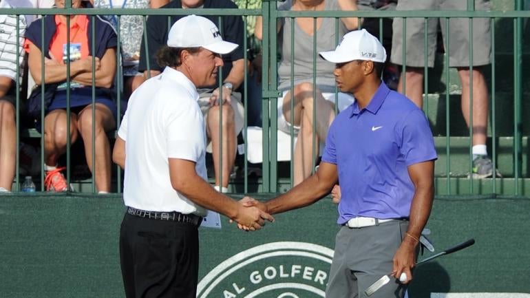 Phil Mickelson can't believe how prepared Tiger Woods is for Ryder Cup