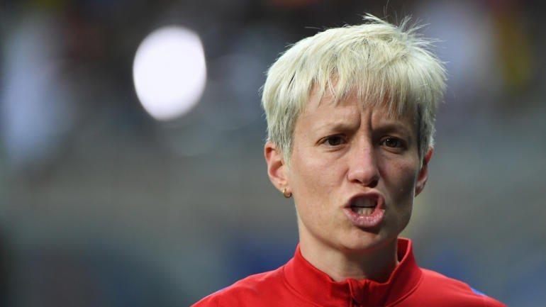 Megan Rapinoe responds to U.S. Soccer's controversial new anthem policy