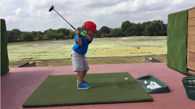 WATCH: This 4-year-old has a better golf swing than most adults