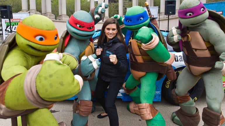 LOOK: Teenage Mutant Ninja Turtles are taking over this weekend's NASCAR race