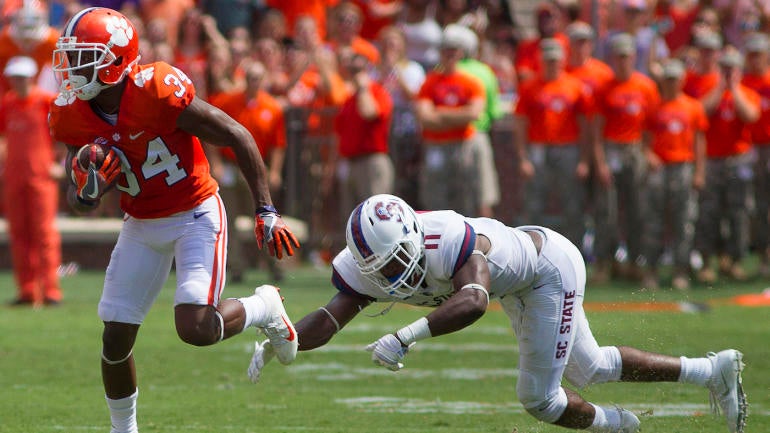 Clemson was beating South Carolina State so bad they agreed to shorten the game