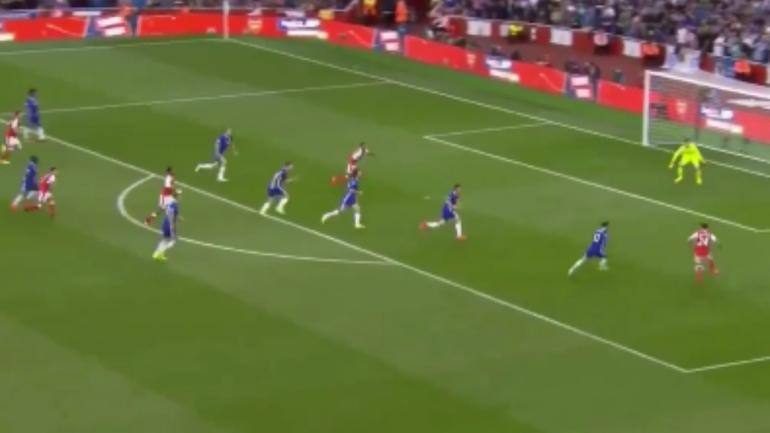 Arsenal vs. Chelsea goal highlight: Brilliant passing leads to stellar Arsenal goal