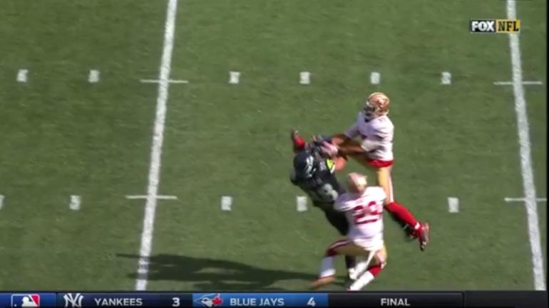 WATCH: Jimmy Graham is back catching jump balls and scoring touchdowns