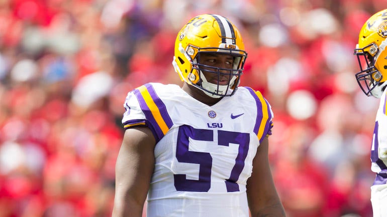 Report: LSU starting DT Davon Godchaux arrested for domestic abuse battery
