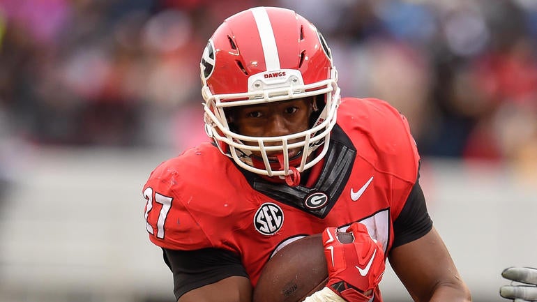 Smart: Georgia RB Nick Chubb a 'game-time decision' to play vs. Tennessee
