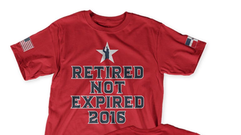 LOOK: David Ortiz selling 'retired but not expired' shirt for charity