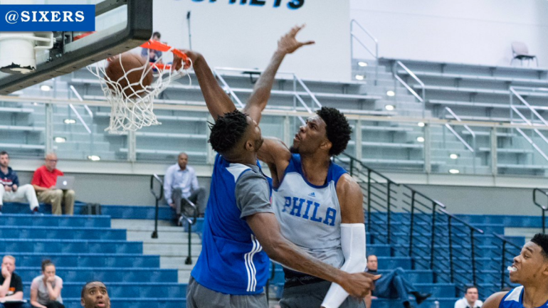Joel Embiid will start his first career preseason game after two years inactive