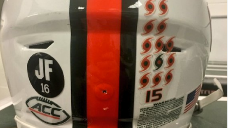 LOOK: Hurricanes to honor the late Jose Fernandez with helmet decal