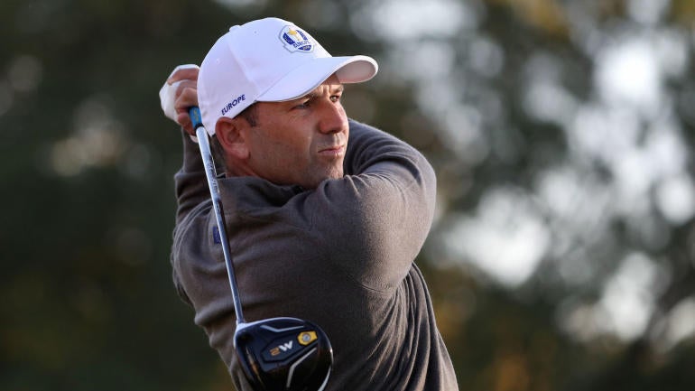 WATCH: Sergio Garcia's drive lands smack in a Ryder Cup marshal's pocket