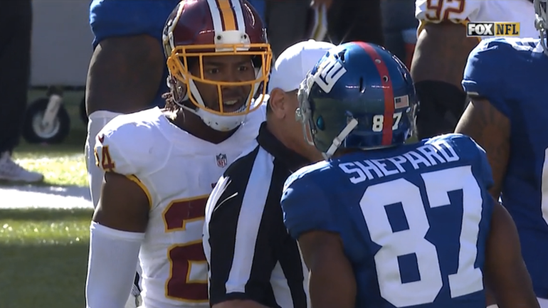 Josh Norman fined nearly $50,000 for vicious hit during Giants game