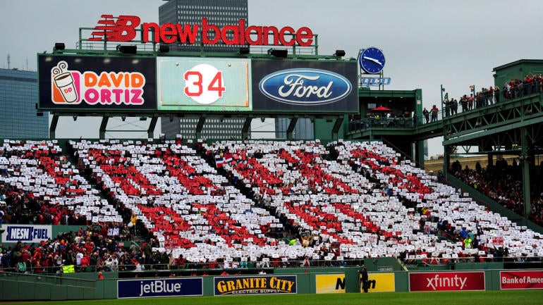 LOOK: These are 10,000 donuts that make up one David Ortiz