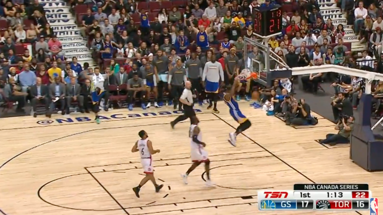 Five takeaways from the Warriors' preseason opening loss to the Raptors