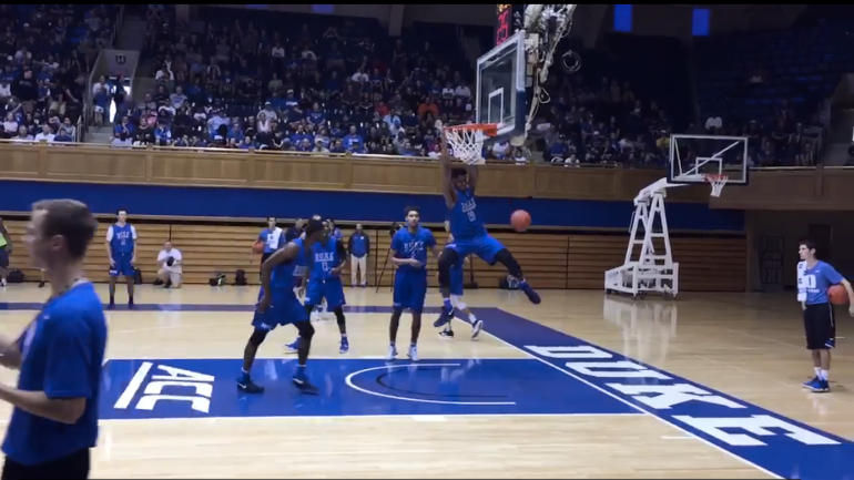 VIDEO: Top-ranked Duke basketball offers rare glimpse into its practices