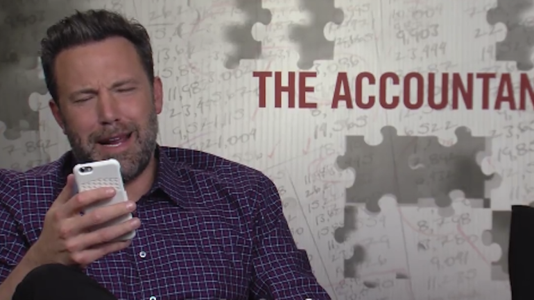 LOOK: Ben Affleck finds out Patriots are losing to Bills, has hilarious reaction