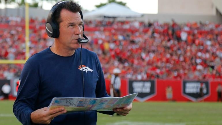 Broncos offer positive update on hospitalized coach Gary Kubiak