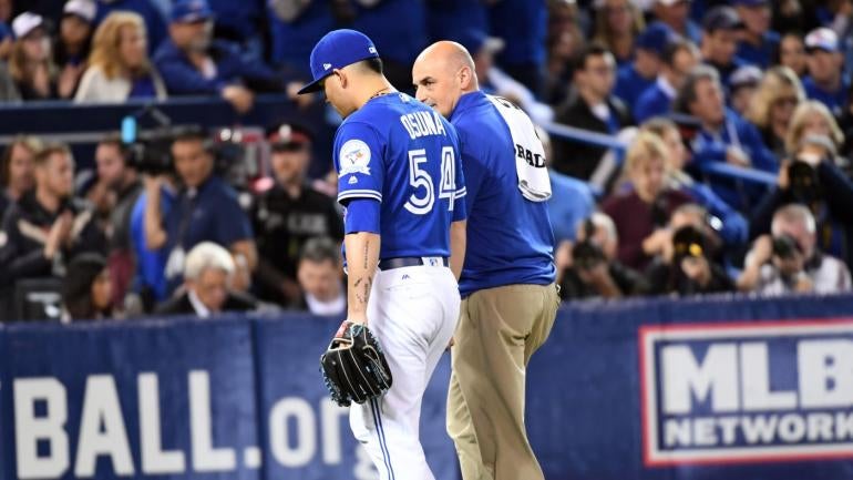 MLB Playoffs 2016: Blue Jays closer's status uncertain for ALDS Game 1