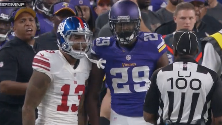 Odell Beckham fined nearly $25,000 for taunting penalty in Vikings game