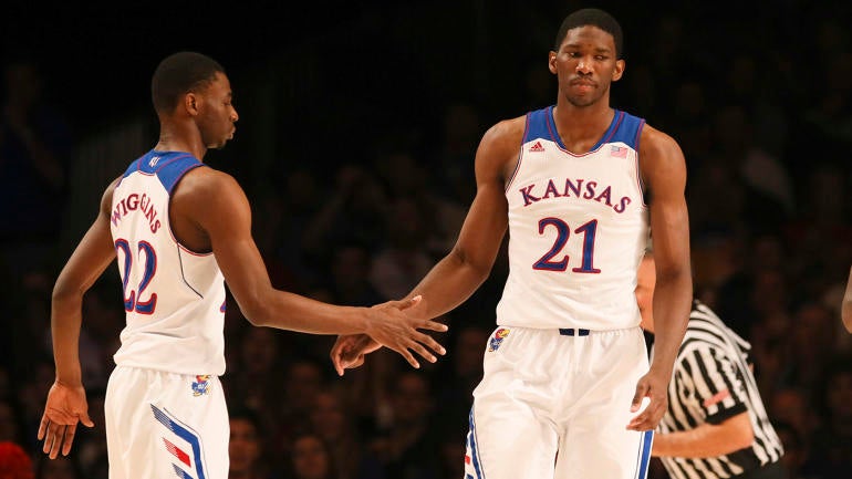 Andrew Wiggins says his No.1 poster target is Joel Embiid