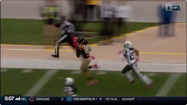 WATCH: Sammie Coates torching the Jets for a deep TD is so predictable