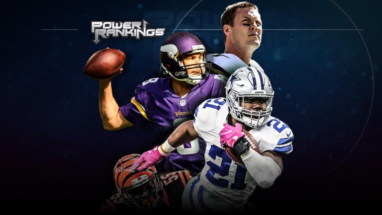 NFL Power Rankings: Tom Brady's back, but the Vikings belong at No. 1