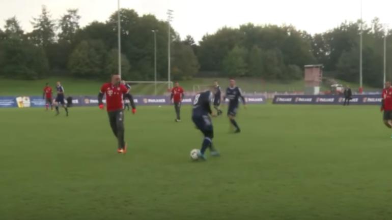 WATCH: A fan uses sick piece of skill to destroy Bayern star Ribery