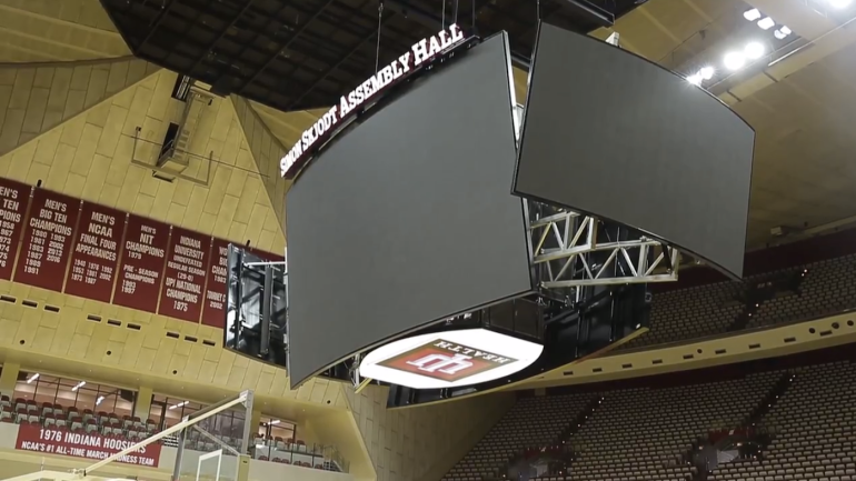 WATCH: Take a tour of Indiana's Assembly Hall after renovations give it a new look