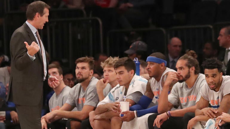 Jeff Hornacek hopes Knicks play angry after watching Cavs ring ceremony