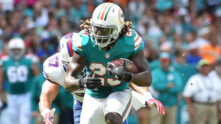 Jay Ajayi becomes fourth player to rush for 200 yards in back-to-back games