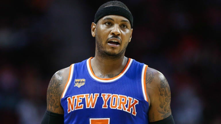 Knicks' Carmelo Anthony wishes Cavs got their rings before opening night