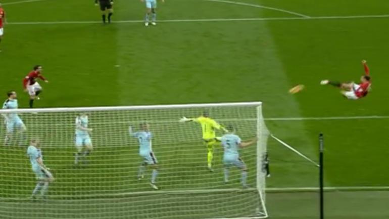 WATCH: This save on struggling Man. United star Ibrahimovic is beyond belief