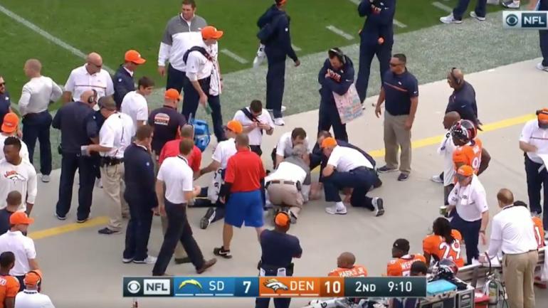 Broncos DC Wade Phillips released from hospital after scary sideline collision