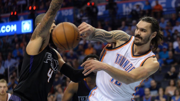 Report: Thunder pursuing extensions for Steven Adams, Victor Oladipo