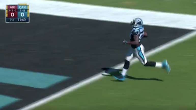 WATCH: Refs admit Panthers scored on an incomplete pass vs. Cardinals
