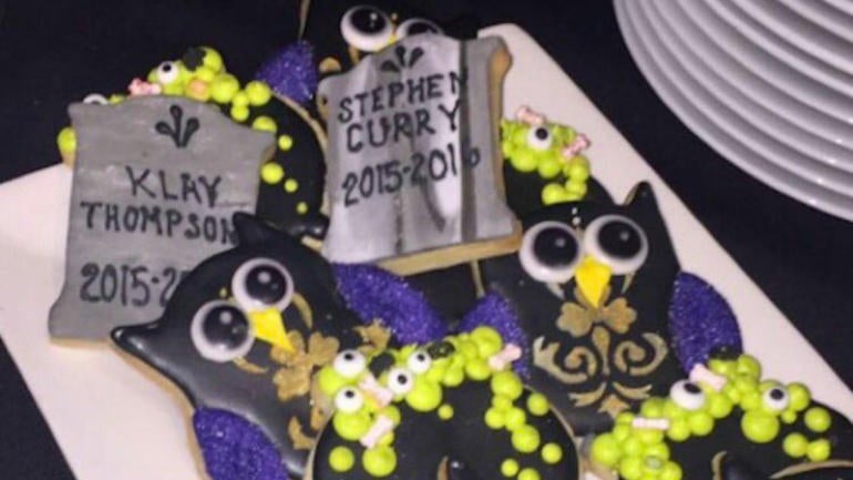 Warriors' Klay Thompson responds to Cavs cookies in most Klay way possible