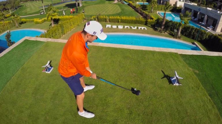 LOOK: Turkish Airlines Open has a tee box on top of a villa this week