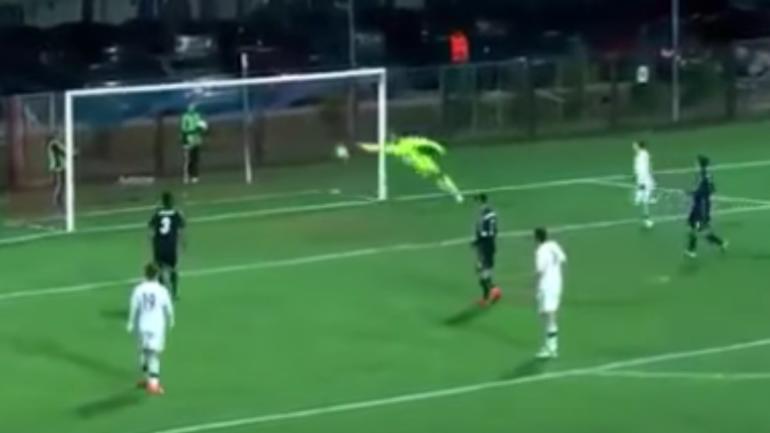 WATCH: Zidane's son produces hilarious goalkeeping blooper for Real Madrid