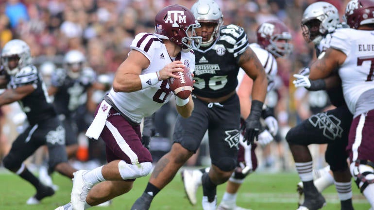 Texas A&M QB Trevor Knight suffers arm injury in loss to Mississippi State