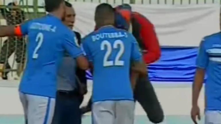 WATCH: Angry fan in Algeria confronts ref, headbutts him right in the face