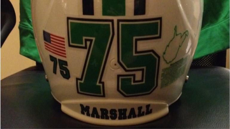 LOOK: Marshall commemorates anniversary of 1970 plane crash with retro look