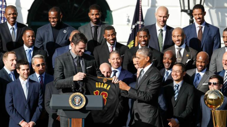 The best moments from President Obama honoring LeBron, Cavs at White House