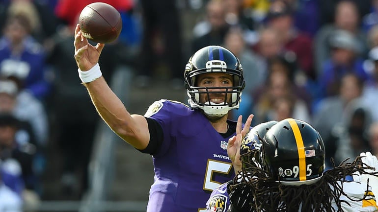 Thursday Night Football Fantasy rankings: Joe Flacco, Ravens looking to fly