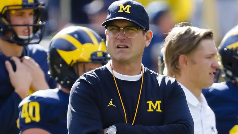 Here's why Michigan's Jim Harbaugh is getting political on Twitter