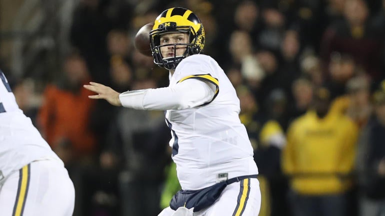Reports: Michigan QB Wilton Speight out indefinitely with broken collarbone