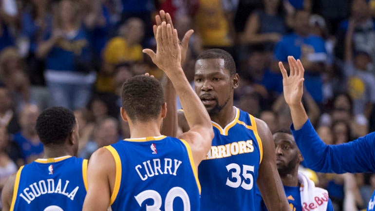 Warriors, Durant pretty much laughing at this so-called 'adjustment period'