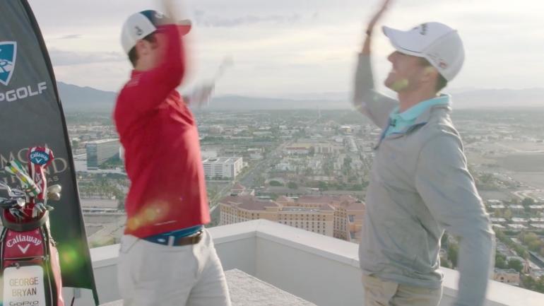 WATCH: Bryan Brothers take on Las Vegas in latest trick-shot video